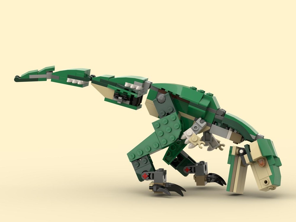 Lego 31058 Tyrannosaurus rex (minifig scale)