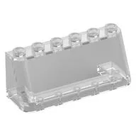 Windscreen 2 x 6 x 2, Wide Top / Trans-Clear