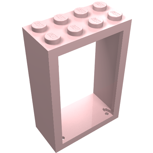 Lego Door Frame 2 x 4 x 5 / Light Pink