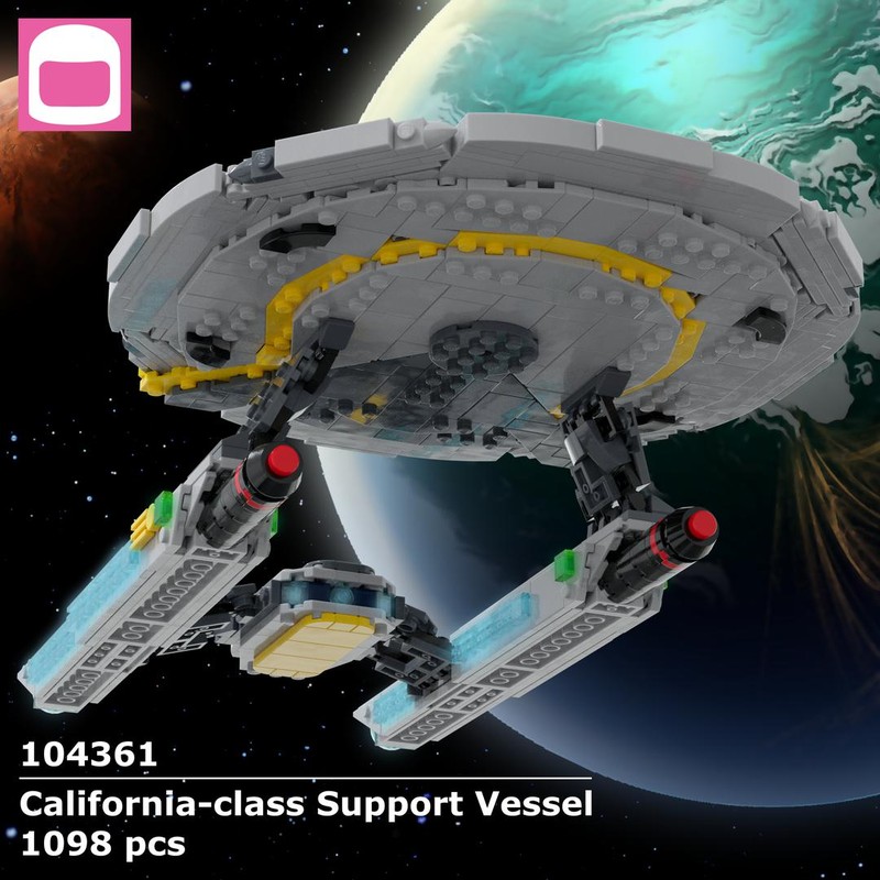 Lego California-class Support Vessel