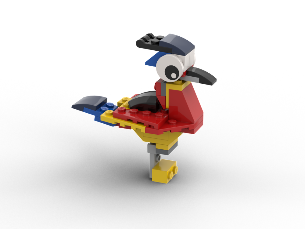Lego 30472 Northern Lapwing (straight head)