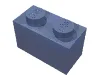 Brick 1 x 2 / Sand Blue