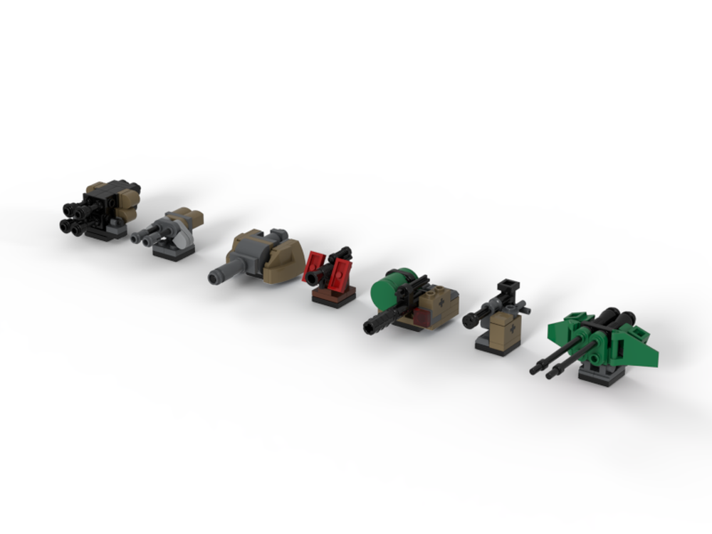 Lego Crossout - Weapon Pack
