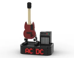 ACDC-Angus Young guitar