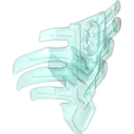 Large Figure Torso Cover, Armour, Ribbed / Trans-Light Blue