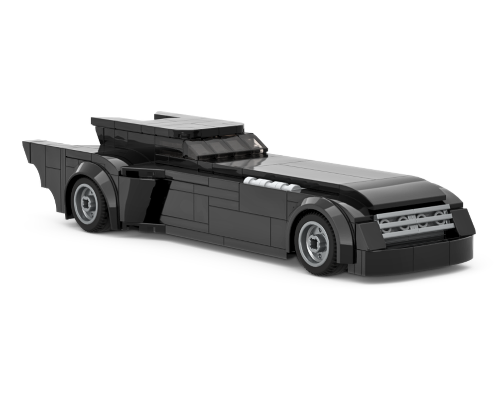 Lego BTAS Batmobile Moc Minifig Scale