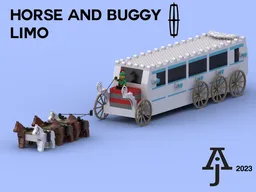 Shrek Horse and Buggy Limo