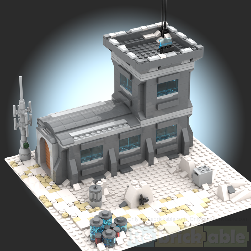 Lego Hoth large trooper tower