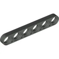 Technic Beam 1 x 6 Thin / Dark Gray
