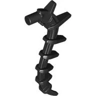 Plant / Creature Body Part, Vine / Tail / Tentacle / Bionicle Spine, Spiky / Black
