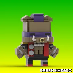 Bebop (Teenage Mutant Ninja Turtles, 1987) Brickheadz