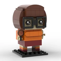 Velma Scooby Doo Brickheadz