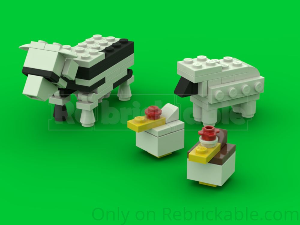 Lego Farm animals pack