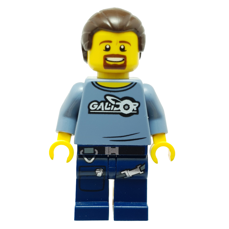 Lego Mother Doomsday with Galidor Logo on Shirt