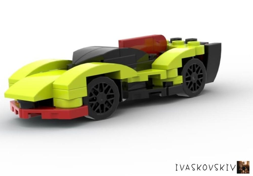 Lego Aston Martin Valkyrie AMR Pro 4 wide