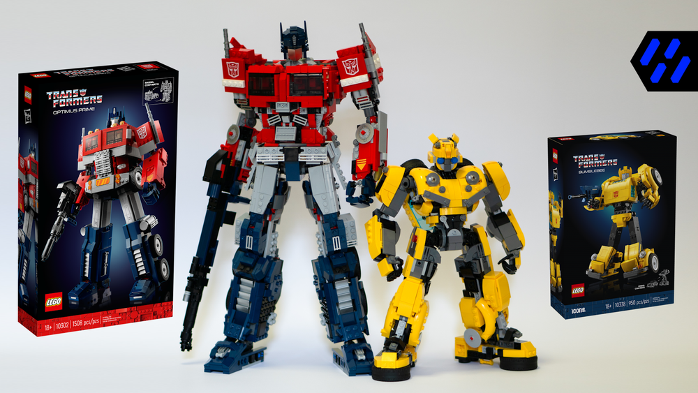 Lego 10302 10338 Autobot BBM 2018 Bundle | Optimus Prime and Bumblebee - Alternate Build