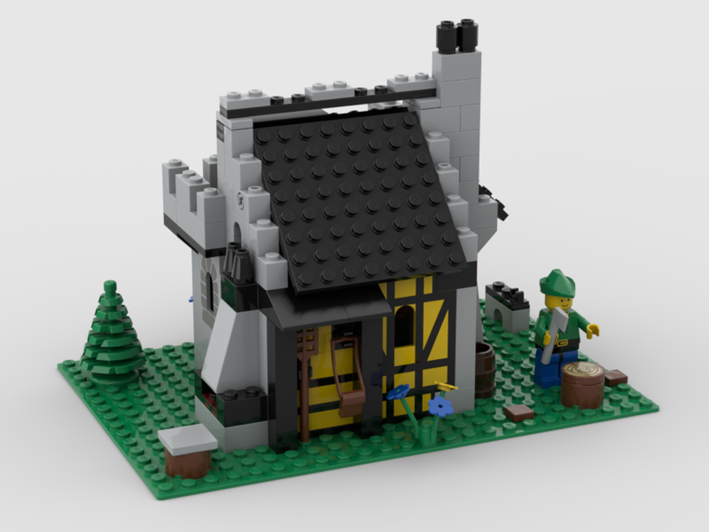 Lego Medieval Farmhouse