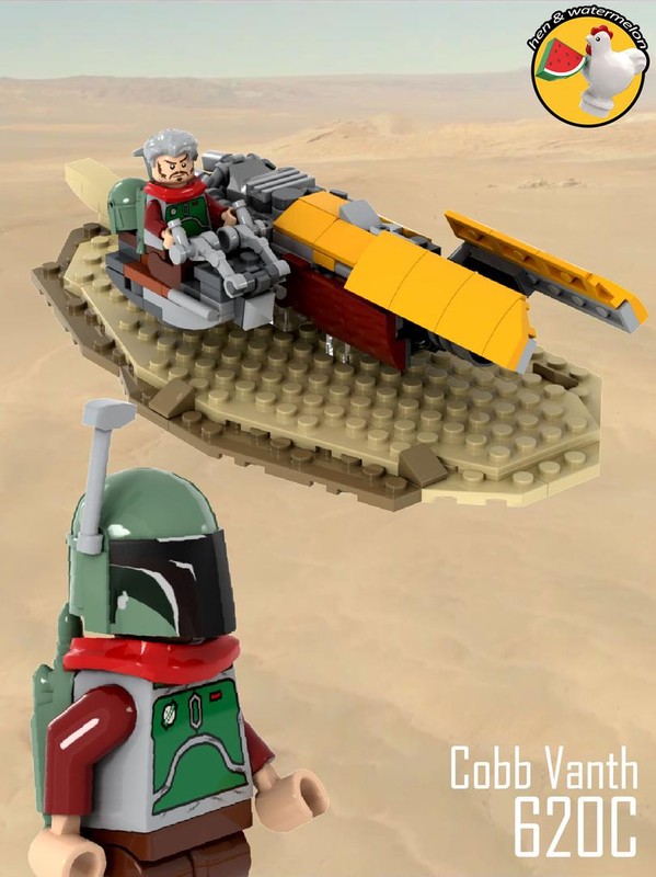 Lego Mandalorian Cobb Vanth Speeder