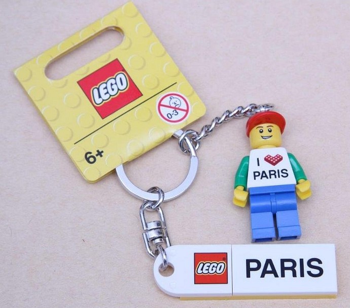 Lego Paris Key Chain
