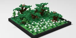 Forest diorama