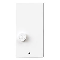 Lego Braille Brick 2 x 4 with 1 Studs ⠄and '.' Print