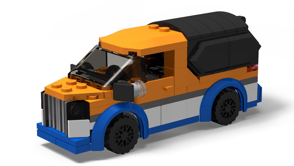 Lego 4 wide cargo truck