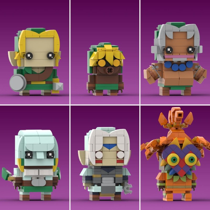 Lego Legend of Zelda: Majora's Mask Brickheadz Collection