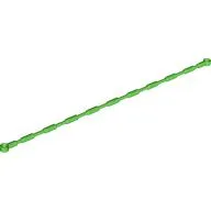 Cable, Flexible 21L with 2 Connectors and Bars / Bright Green