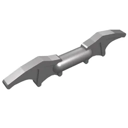 Weapon Batarang / Flat Silver
