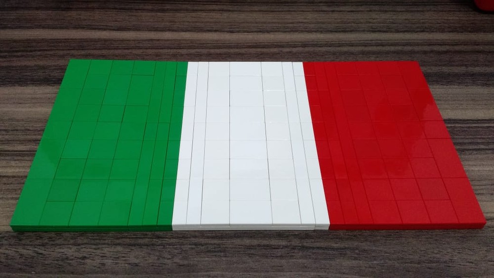 Lego Italian Flag