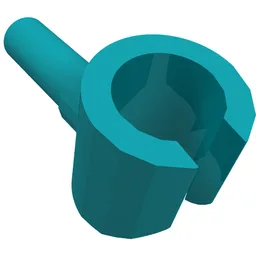 Minifig Hand / Dark Turquoise