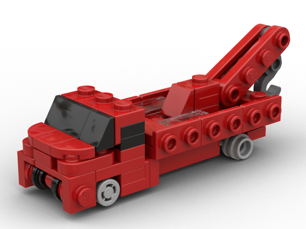 Lego Homage to Set 656: Mercedes Tow Truck