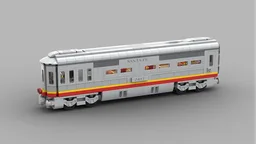Santa Fe with headlights and Powered-Up