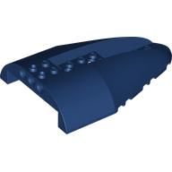 Lego Aircraft Fuselage Curved Aft Section 8 x 12 x 2 Top / Dark Blue