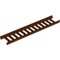 Lego Ladder 14 x 2.5 / Reddish Brown