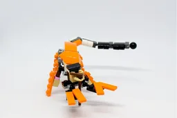 Orange scorpion