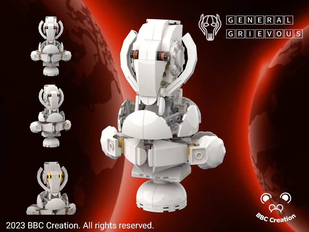 Lego General Grievous Bust