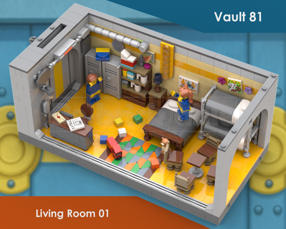 Lego Fallout 4 - Vault 81 Family Dorm