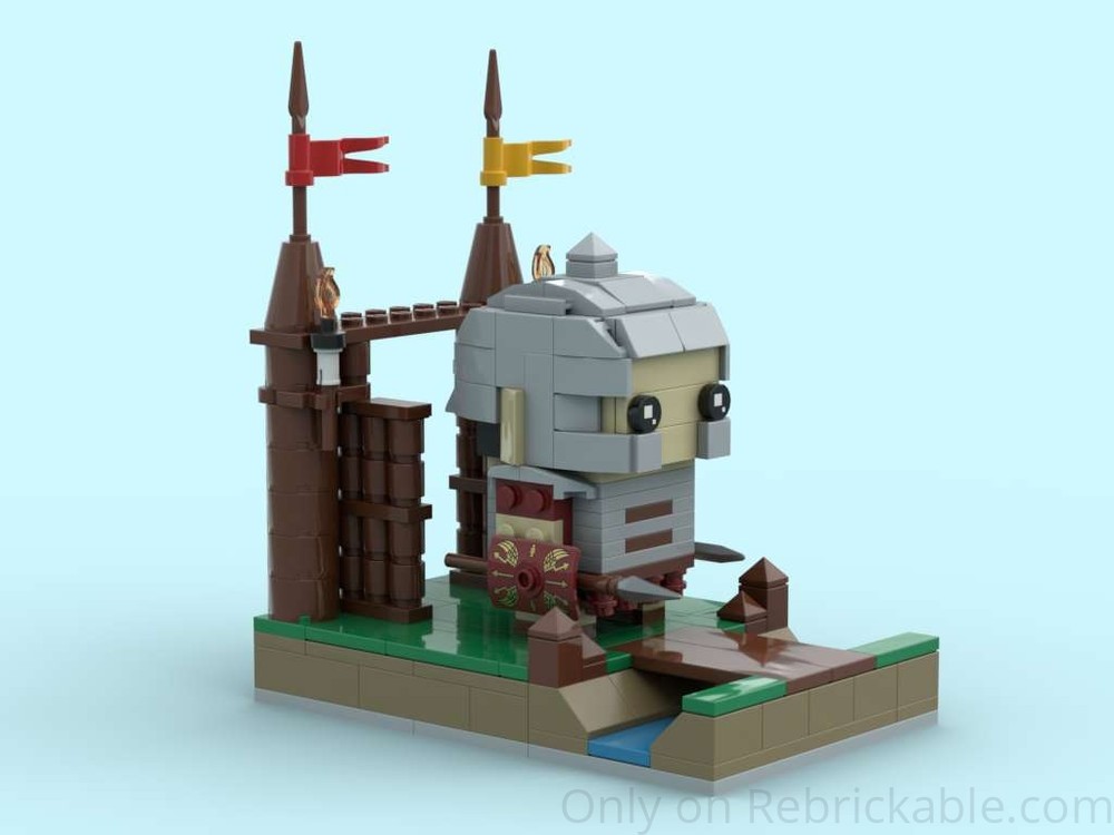 Lego Brick-built Warrior: Legionary