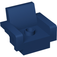 Lego Duplo Chair with 1 Stud / Dark Blue