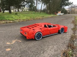 BMW M1 red 1:8