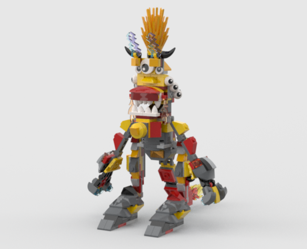 Lego Mixels Series 1 Megamax! (My version)
