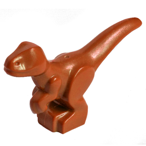 Lego Animal, Dinosaur, Raptor, Baby [PLAIN] / Dark Orange