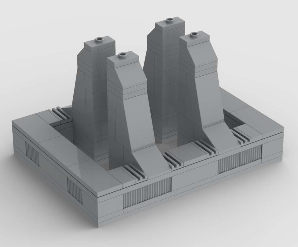 Lego Delta IV Heavy Launch Platform V2