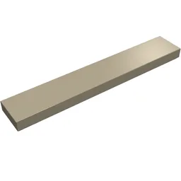 Tile 1 x 6 with Groove / Dark Tan