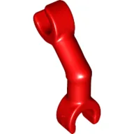 Arm Skeleton Bent with Clips at 90° [Vertical Grip] / Red