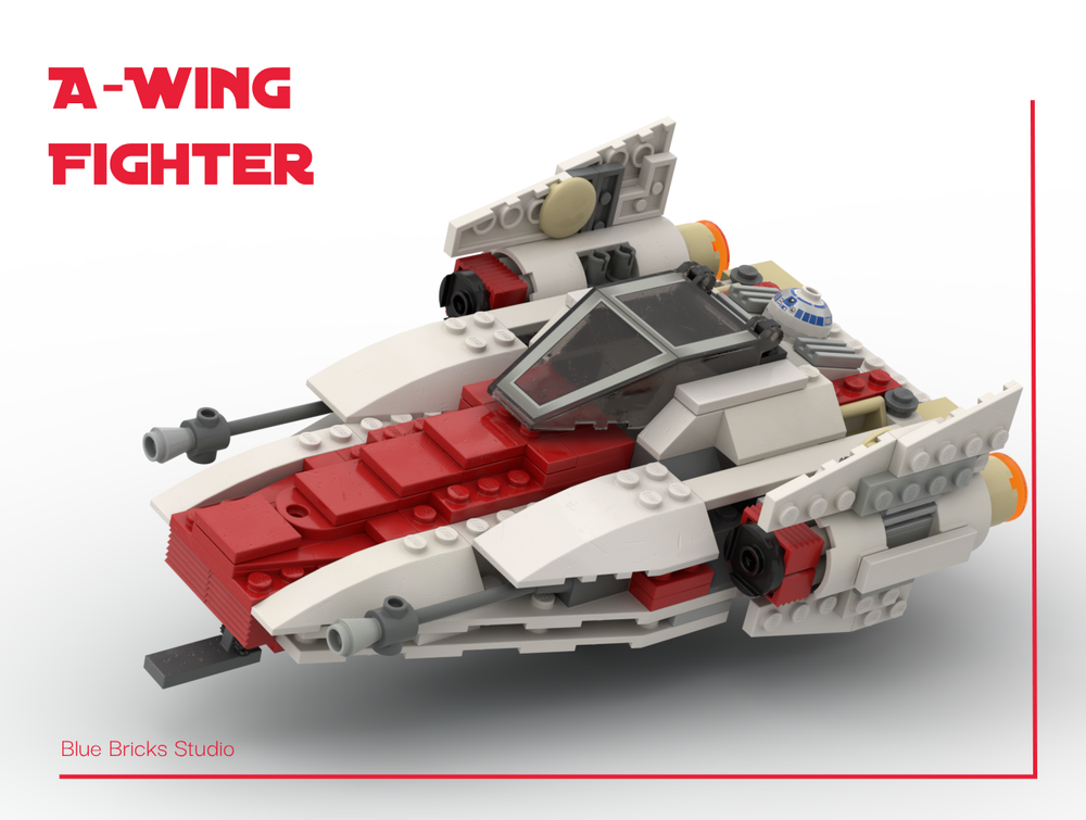 Lego Good Old-Fashioned A-Wing Fighter