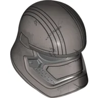 Large Figure Head Captain Phasma / Flat Silver
