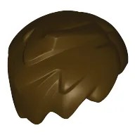 Hair Short Tousled with Side Part and Lock Sticking Up / Dark Brown
