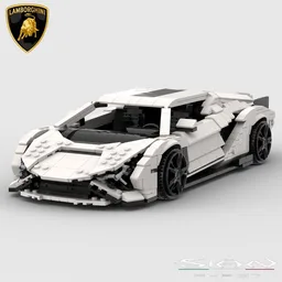 Lamborghini Sián FKP 37 (White/Black)